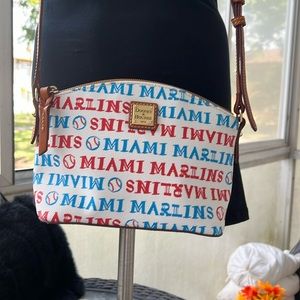 NWT Dooney & Bourke Miami Marlins crossbody
